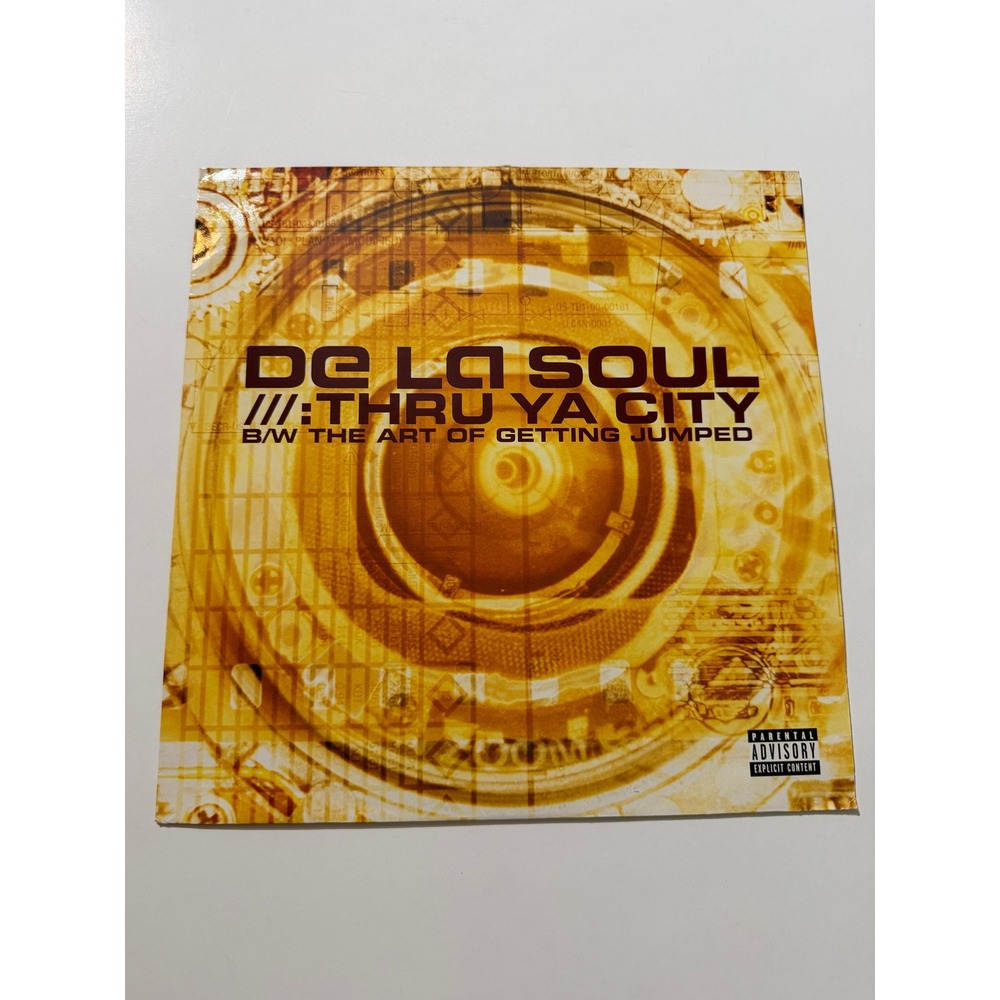 De La Soul Thru Ya City 12" Vinyl‎ Single J Dilla Art of Getting Jumped 2001 UK